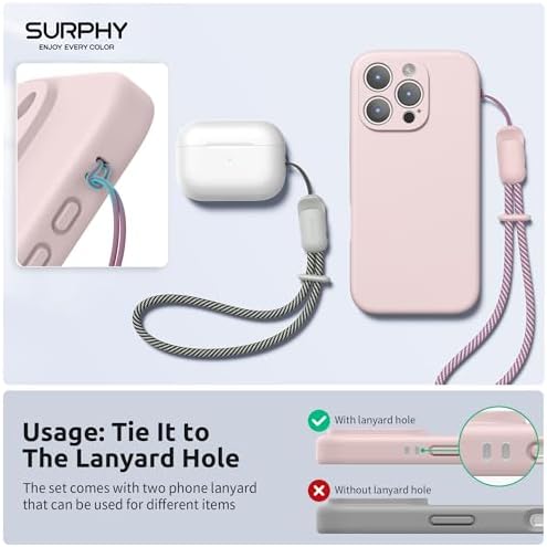 SURPHY 2 Pack Phone Lanyard, Phone Wrist Strap for Case, Camera Wrist Strap - Image 2