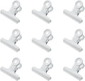 HAHIYO 2.5inch White Bulldog Clips Metal File Hinge Binder Clips Clamps Save by HAHIYO