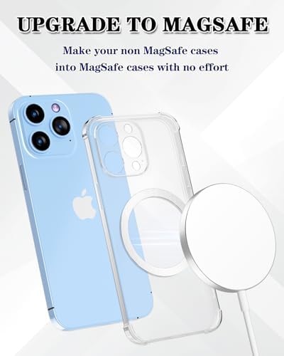 KALAPOP Metal Rings,Ultra-Thin(0.4mm) for MagSafe Sticker,Magnetic Adapter,Phone Cases&Wireless Charger,Compatible with iPhone 16/15/14/13,Galaxy S24/S23/S22/Kindle - Image 2