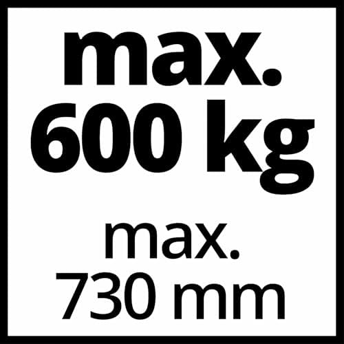 Einhell Pivoting Arm Truck, Modern, Black, Metal, 300 kg Load Capacity, 8.3 kg Weight, 1100 mm Depth - Image 2