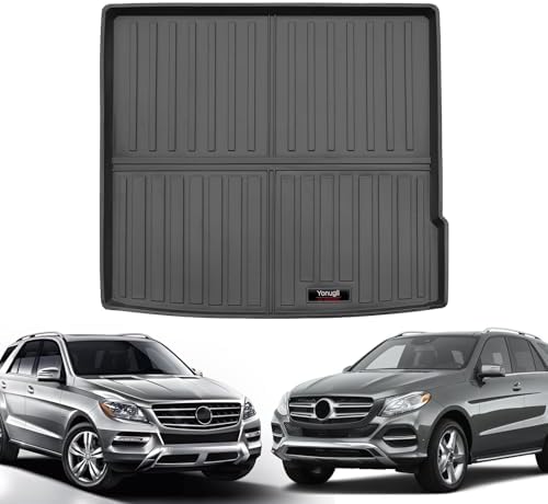 Custom for 2016-2019 Mercedes-Benz GLE /2012-1015 Benz ML Cargo Mats Trunk Liner All Weather TPE Protection Mat Accessories (for 2016-2019 Benz GLE/ 2012-2015 Benz ML) by Yonugli