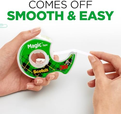 Scotch Magic Tape, Invisible, Engineered for Repairing 1/2 x 800 Inches - Image 5