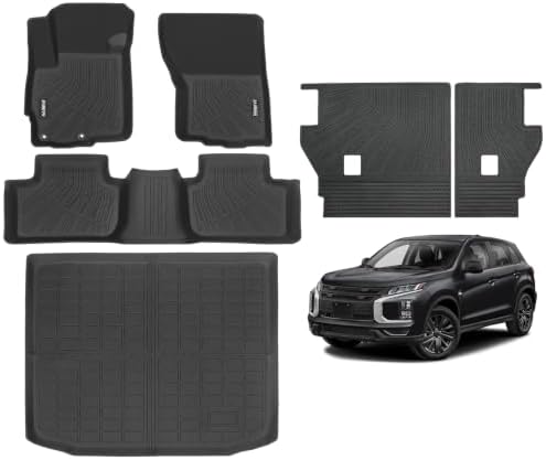 Naibeve Floor Mats for 2011-2025 Mitsubishi Outlander Sport by NAIBEVE-USA