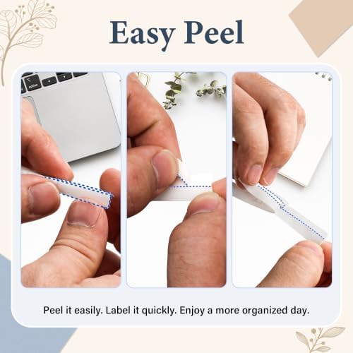 TZe-231 Label Maker Tape Compatible Brother, 12mm 0.47 Black on White 7-Layer Laminated, Labeling Tape Cassette Replacement for PT-D200 D210 D220 H110 E110 H100R H101C H200 D210VP and More(4 Pack) - Image 4