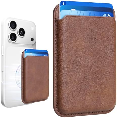 Magnetic Wallet Cell Phone Card Holder for Phone Case with Mag-Safe by KRTALSMagsafePhoneWallet