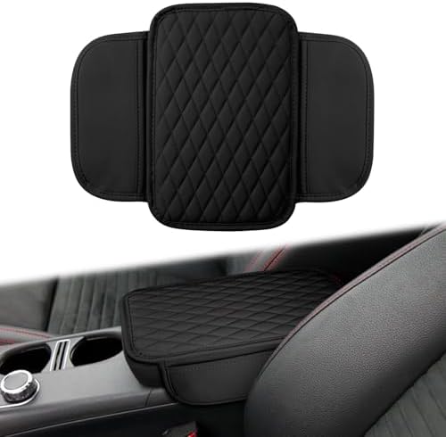 BFXM Car Center Console Cover with 2 Organizer Pockets Storage Bags by BFXM