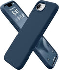 GolbinBox Magnetic for iPhone 17e/16e Case, Silicone Cover, Dark Blue by GolbinBox