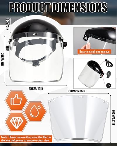 safety face shield with Apron Gloves - Image 2