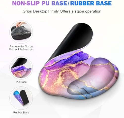 Gaming Mouse Pad, 4in1 XXL Mousepad Large Desk Mat, Cute Desk Pad Protector - Image 5