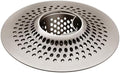 LEKEYE Shower Drain Hair Catcher/Bathroom Drain Cover/Bathtub Drain Strainer/Shower Stall Drain Protector(Brushed Nickel) by LEKEYE
