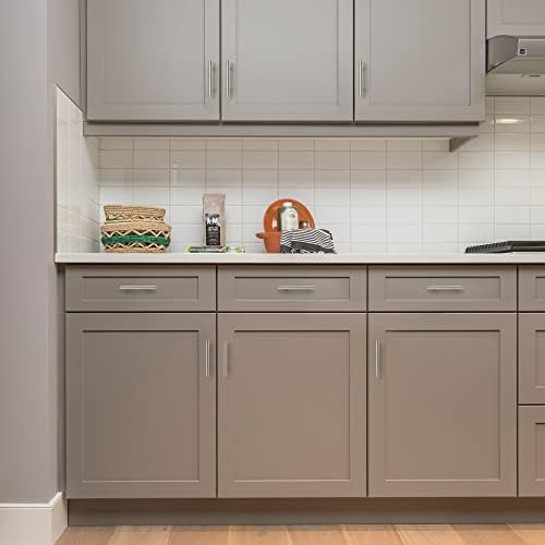 Ravinte Cabinet Handles,5" Length,3" Hole Center,Brushed Nickel,45 Pack - Image 5