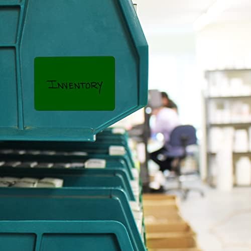 ChromaLabel 2 x 3 Inch Green Rectangle Labels, Writable, 250/Box - Image 4