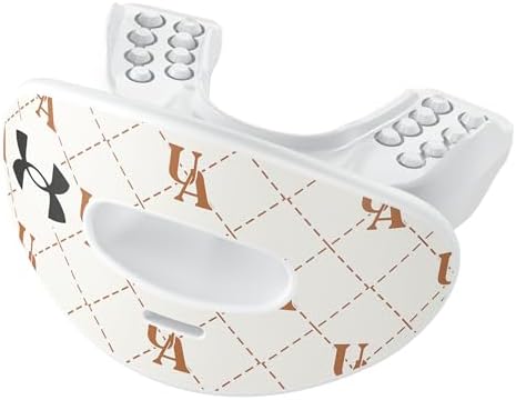 Under Armour Football Lip Guard - Mouthpiece with Strap, Full Mouth Protection for Braces - Jet Setter by Unknown