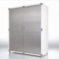 Heavy-Duty Commercial Storage Cabinet (White, 60" W x 24" D x 72" H) by Unknown