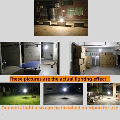 150W 360° Led Construction Work Lights 21000lm,Durable and Dimmable - Image 7