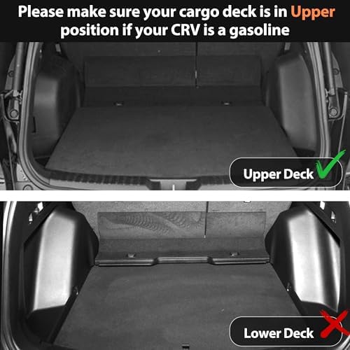 AUXKO All Weather Cargo Mat for Honda CR-V 2023 2024 2025 2026 - Image 3