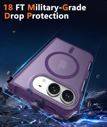 FNTCASE for iPhone Duo Case, with Screen Protector, Compatible with Magsafe - Image 3