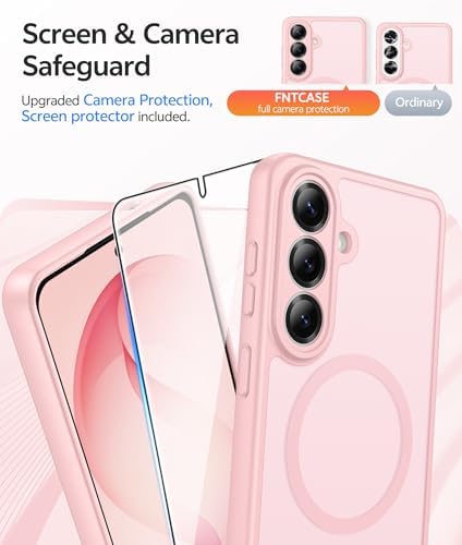 FNTCASE for Samsung Galaxy S26 Plus Case, Fit for Magsafe, Screen Protector - Image 4