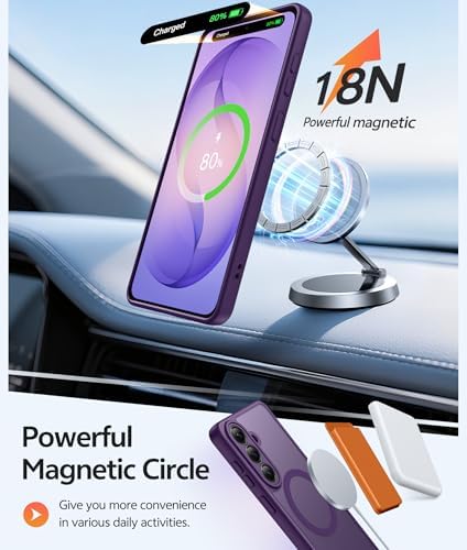 FNTCASE for Samsung Galaxy S26 Plus Case, Fit for Magsafe, Screen Protector - Image 3