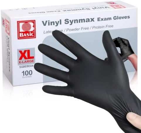 Disposable Medical Vinyl Exam Gloves Industrial Gloves - Latex-Free & Powder-Free by OHTRENDY