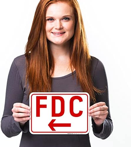 FDC Left Arrow Sign, - Image 4