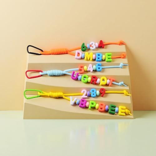 KJML DIY Paracord Keychain 12pcs Paracord Rope Keychain Braided Cord Rope Bag Charm for Purse Handbag Decoration Accessories - Image 2