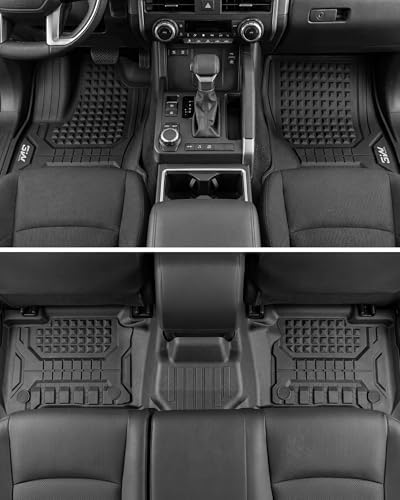 3W Floor Mats for Toyota 4Runner 2025-2027 Hybrid Only - Image 3