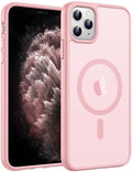FNTCASE for iPhone 11 Pro Case, Fit for Magsafe, Translucent Matte Back by FNTCASE