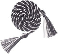 Graduation Honor Cords, 68" Long (Black/White) by UIALECG