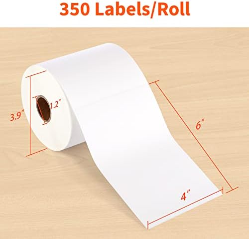 JADENS Direct Thermal Shipping Label, 4x6-350 Labels, Commercial Grade - Image 2