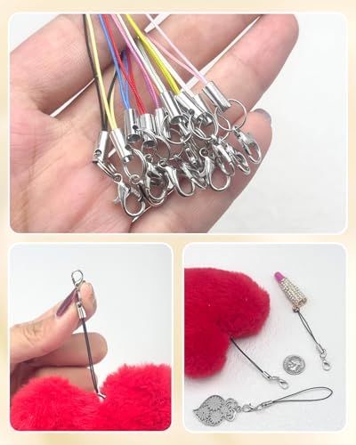 MKCYD Phone Charms Strap with Lobster Claw Clasps, Lanyard Straps - Image 3