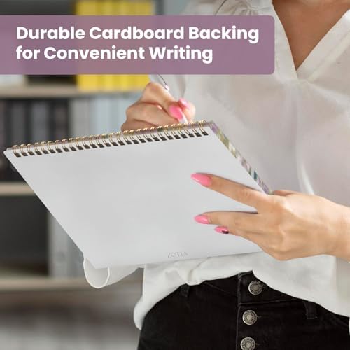 Weekly To Do List Notepad with 52 Undated Sheets（8.5"×11"）- Undated Weekly Planner Notepad for Office Desk Accessories and Supplies - Twilight Garden - Image 6