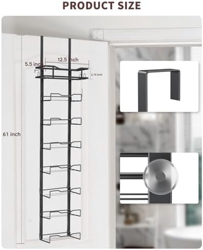 Aetyord Hanging Towel Racks for Bathroom Storage - Image 7