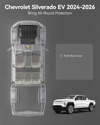 3W Front Cargo Liner for Silverado EV/Sierra EV/Sierra EV Denali 2024-2026 - Image 3