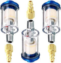 Joywayus Water Oil Separator,1/4" NPT Inlet and Outlet Filter,Spray Gun Air Compressor Tools (3PCS) by Joywayus