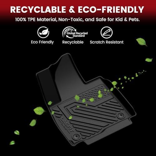 LASFIT Floor Mats for Kia Telluride Hybrid 2027 (Not Fit Gas) - Image 6
