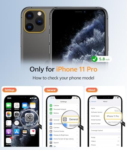 FNTCASE for iPhone 11 Pro Case, Fit for Magsafe, Translucent Matte Back - Image 2