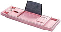 Bamboo Bathtub Caddy Tray with Glass Holder Expandable Design for Most Bathtubs Sturdy Stylish and Pink 75 110 * 23 * 5cm by Unknown