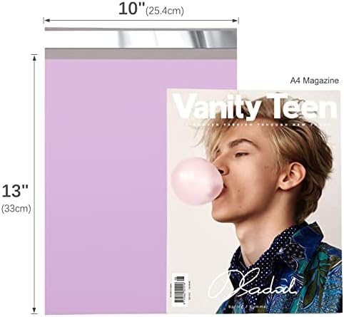 Fuxury Poly Mailers 10x13" 1200Pcs, Bulk Shipping Bags for Clothing Purple - Image 3