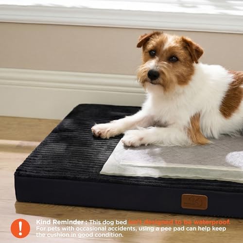 Bedsure ComfyFleece Small Dog Bed with Washable Cover, 23x17 Cat Puppy Bed - Image 2