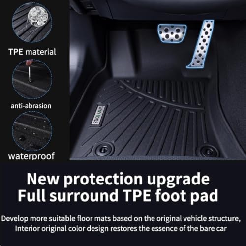 Floor Mats Set for 2011-2025 Mitsubishi Outlander（Only Sport） - Image 3