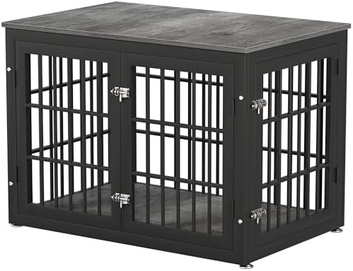 rehomerance 38" Heavy Duty Dog Crate Furniture for Large and Medium Dogs by Rehomerance