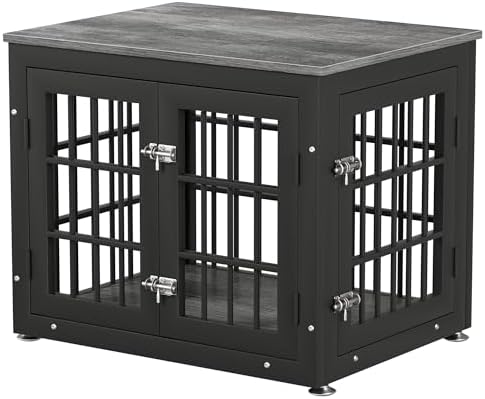 rehomerance 26" Heavy Duty Dog Crate Furniture for Small Dogs by Rehomerance