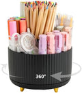 Camelmother 360°Rotating Pen&Pencil Holder For Desk With 5Slots Cute Office by Camelmother