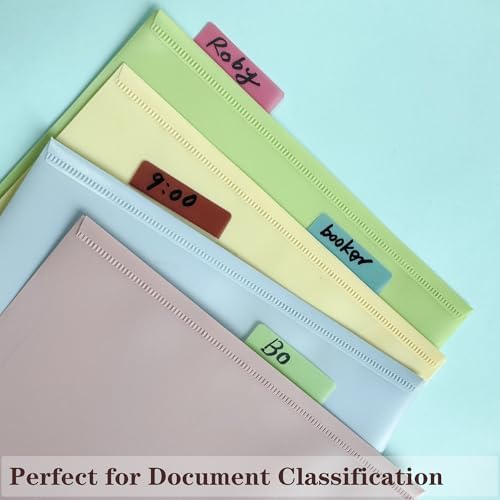 ELII 500 PCS Sticky Tabs 2 Inch Index Tabs, Colored Page Markers - Image 6