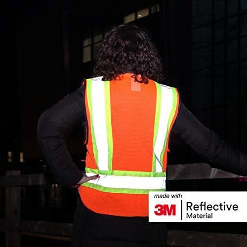Salzmann Mesh Safety Vest | Hi Vis Reflective Vest | US ANSI/ISEA 107 - Image 4