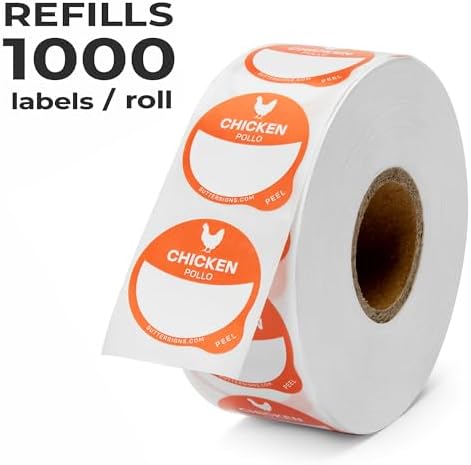 Chicken Food Labels 1000 pcs - Image 2