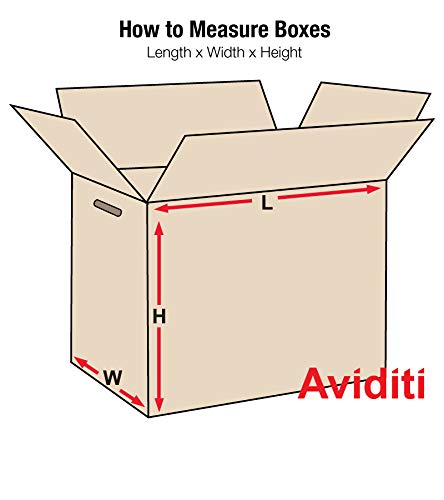 Box USA Double Wall Hand Hole Moving Boxes Large 24"L x 12"W x 12"H 15-Pack - Image 2