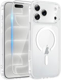FNTCASE for iPhone 18 Pro Max Case/iPhone 17 Pro Max Case, Screen Protector by FNTCASE