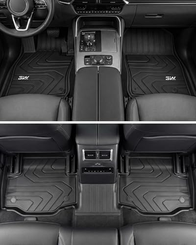 3W Floor Mats for 2025 2026 Mazda CX-70, Include PHEV, All Weather TPE - Image 5